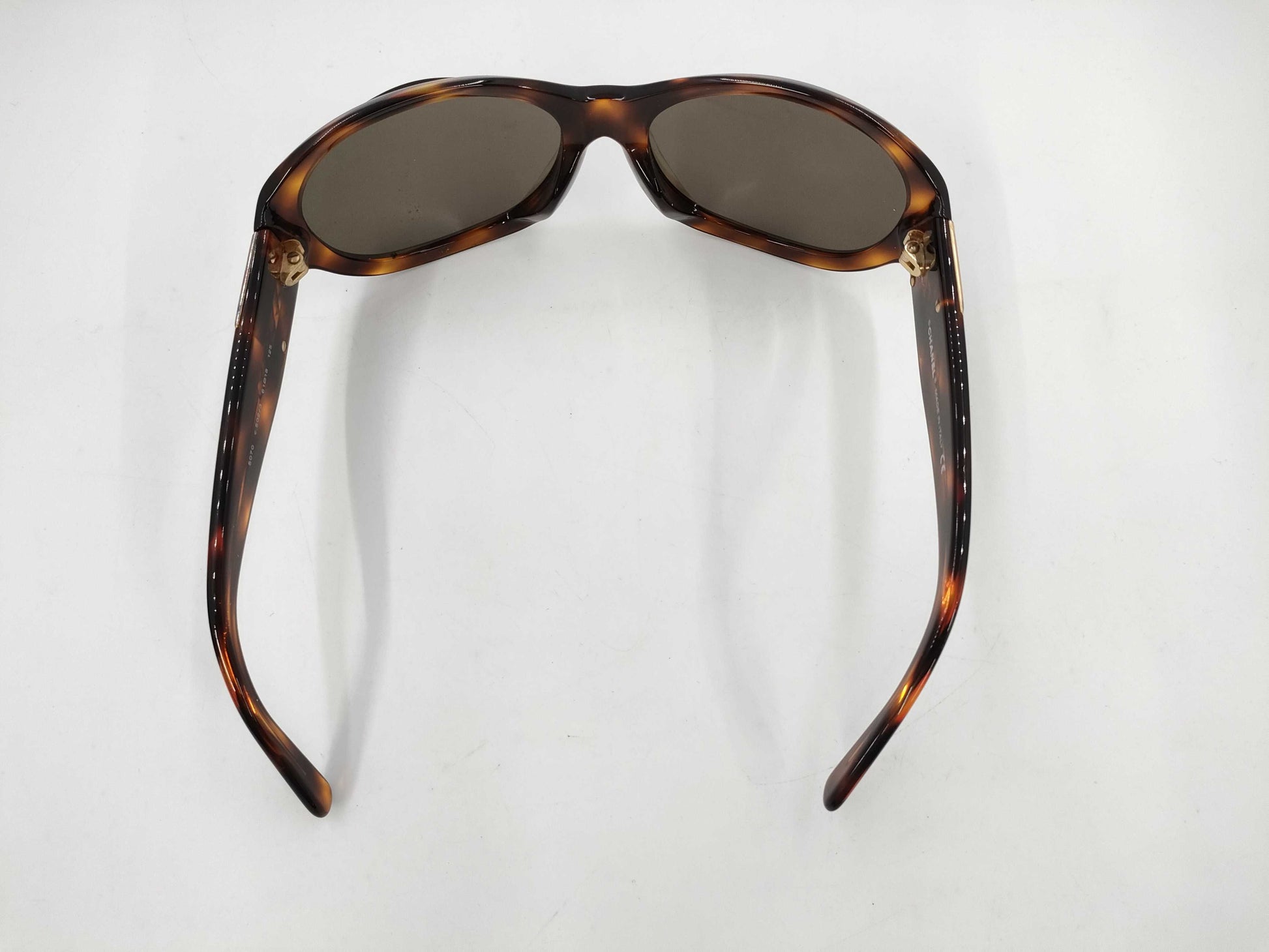 CHANEL 5070 Plastic Sunglasses, Tortoiseshell Pattern, Brown, Case and Box Included, c502/3 61□18 Sunglasses/Eyewear