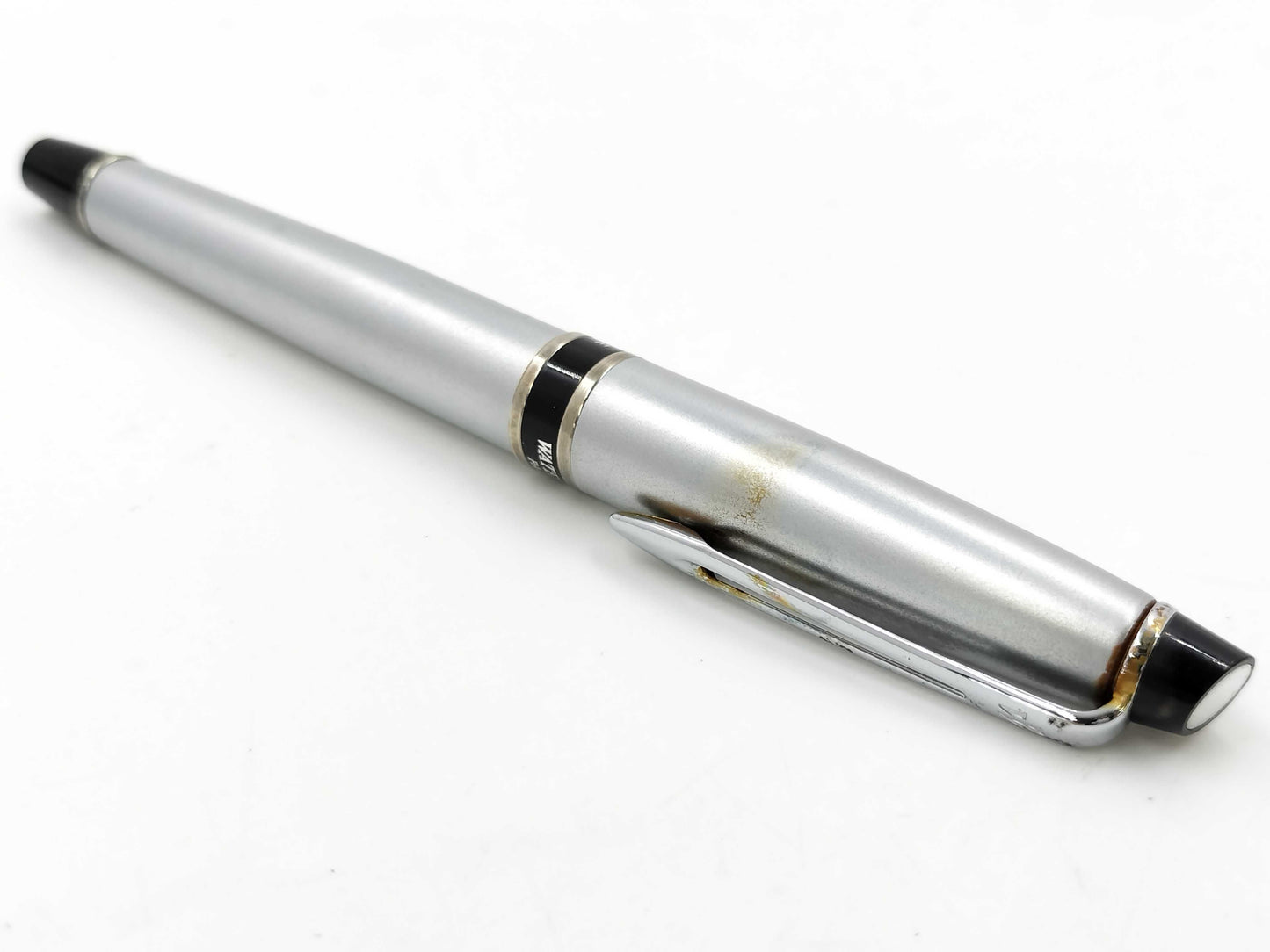 Fountain pen, silver. Pens and fountain pens.
