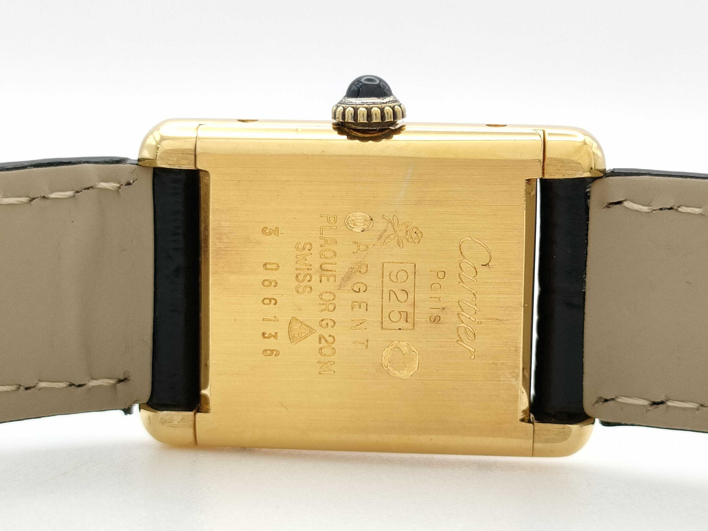 Cartier Must Tank 3 066136 Manual Winding Women's Watch