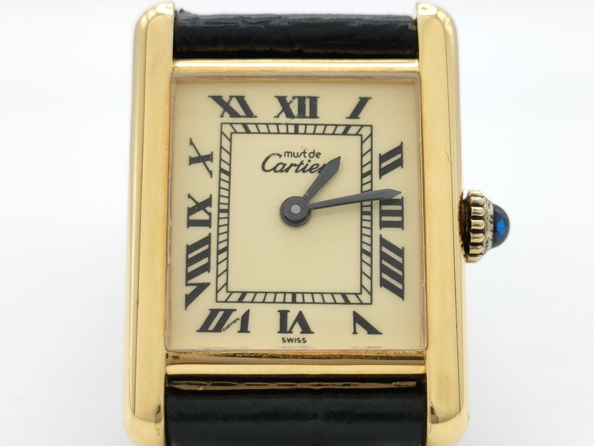 Cartier Must Tank 3 066136 Manual Winding Women's Watch