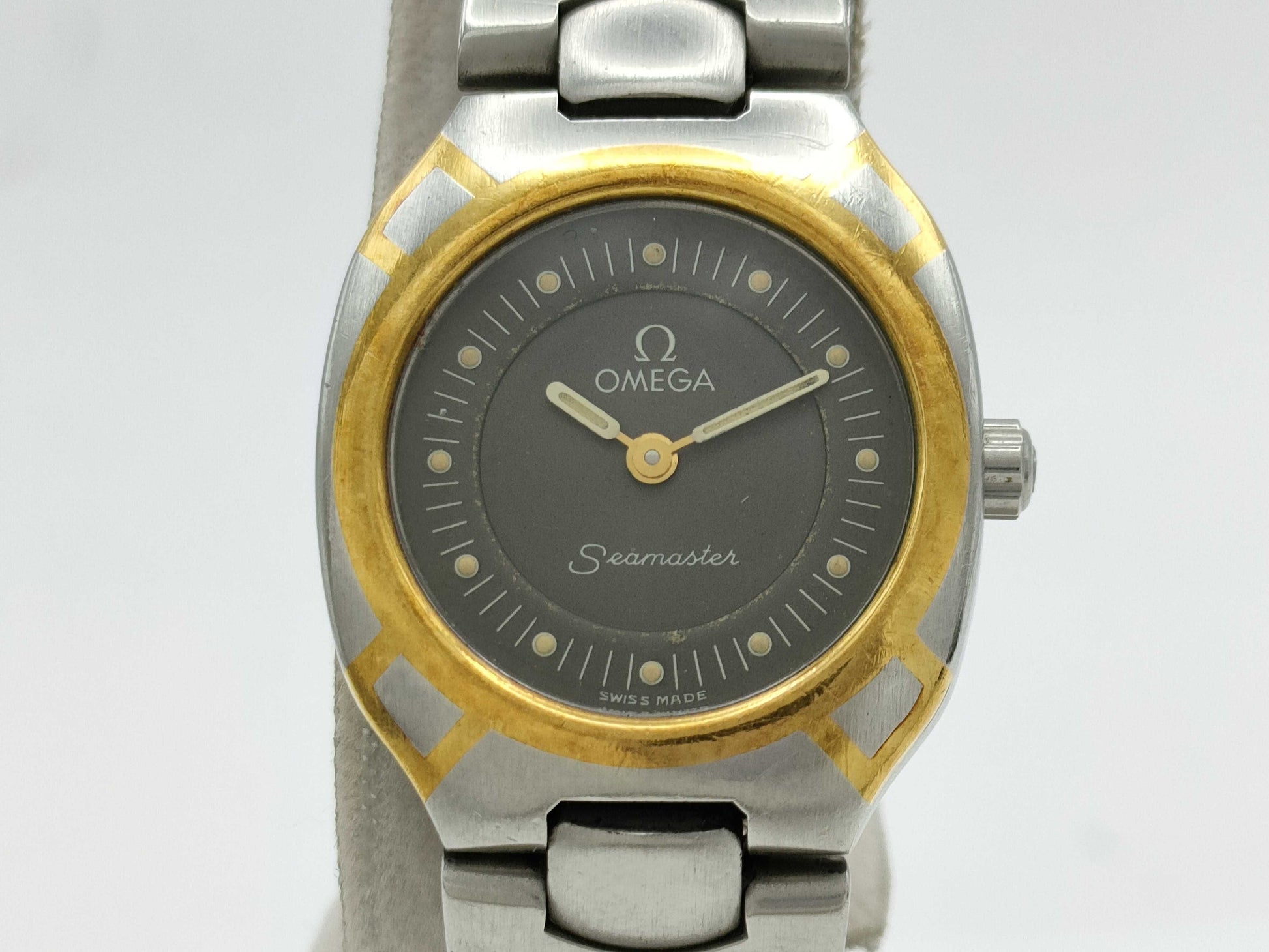 OMEGA Polaris Quartz Gray Dial Women's Watch