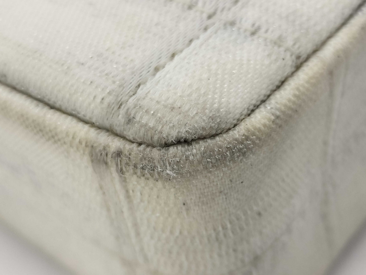 CHANEL New Travel Line Chain Shoulder Bag Canvas with Seal