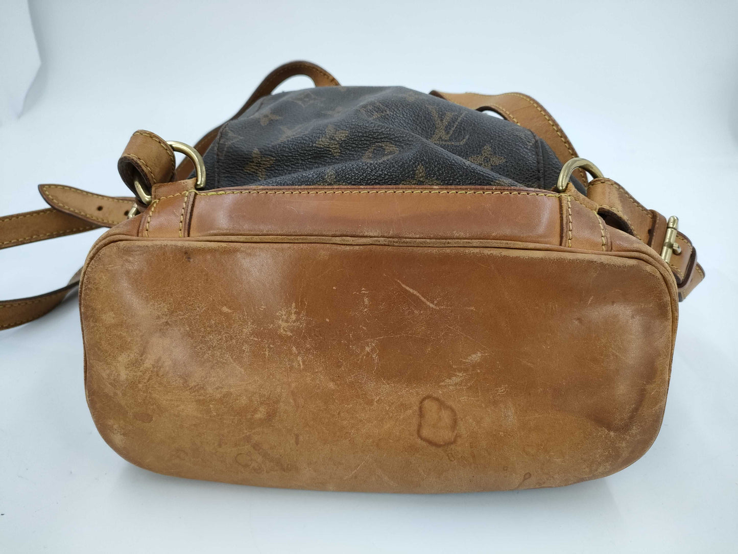 LOUIS VUITTON Monogram Montsouris MM M51136 Backpack