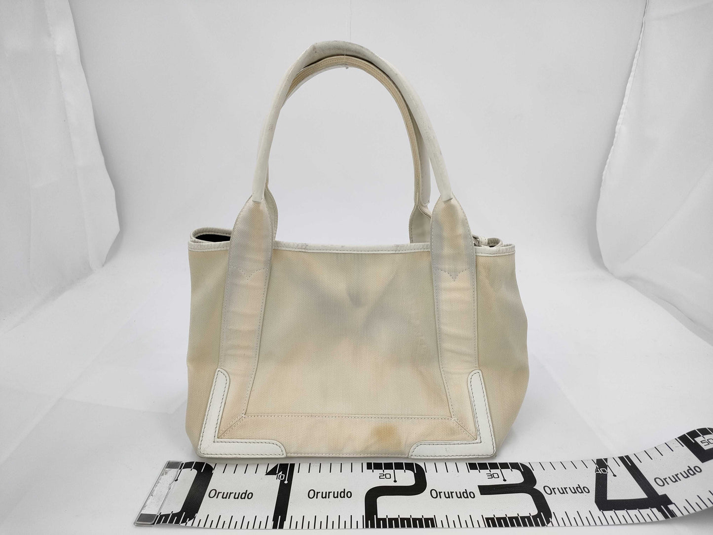 BALENCIAGA Beige Handbag with Pouch
