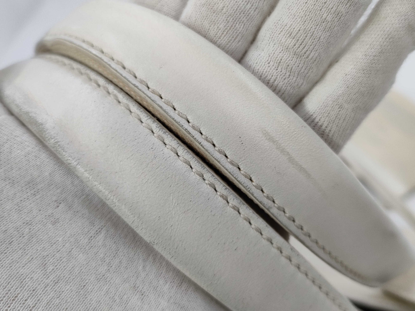 BALENCIAGA Beige Handbag with Pouch