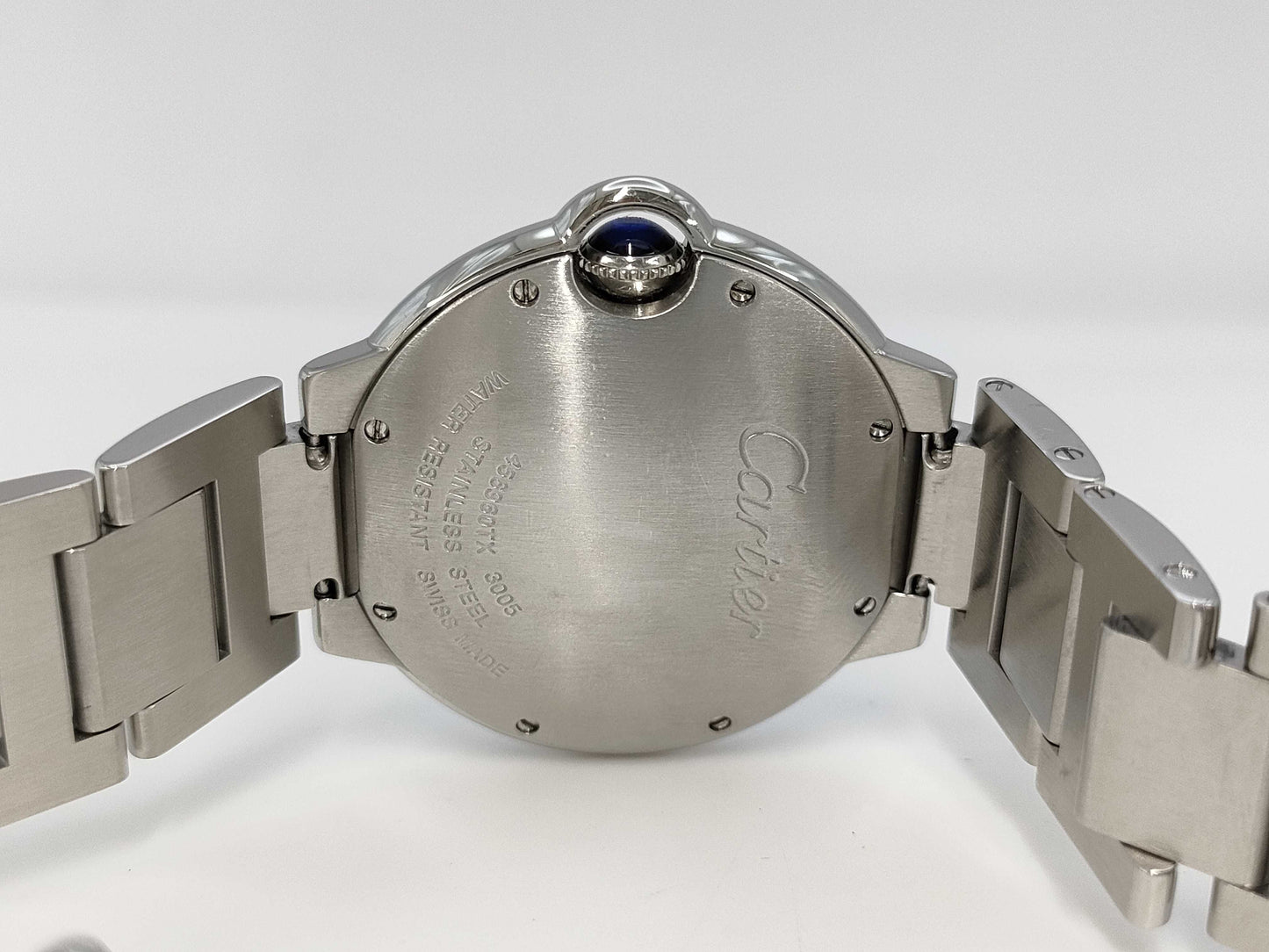 Cartier Ballon Bleu MM W69011Z4 3005456960TX Quartz Men's Watch