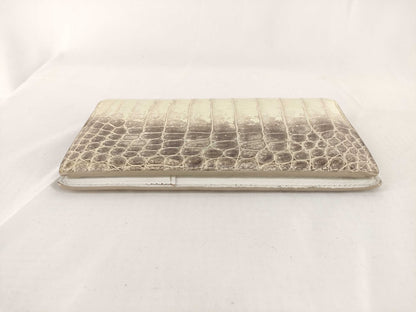 LOUIS VUITTON Crocodile Sahara Himalaya Portefeuille Plaza Long Wallet N99837 RFID Enabled Wallet