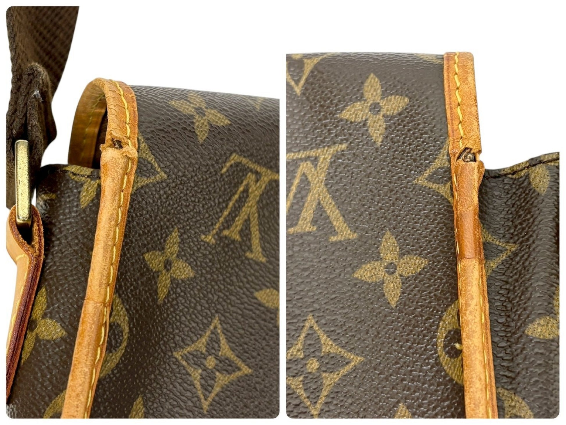 LOUIS VUITTON Monogram Bosphor Messenger PM Shoulder Bag