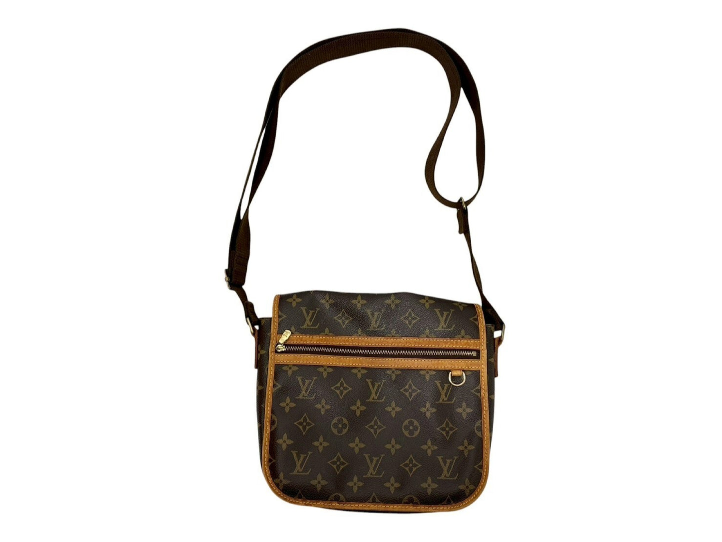 LOUIS VUITTON Monogram Bosphor Messenger PM Shoulder Bag