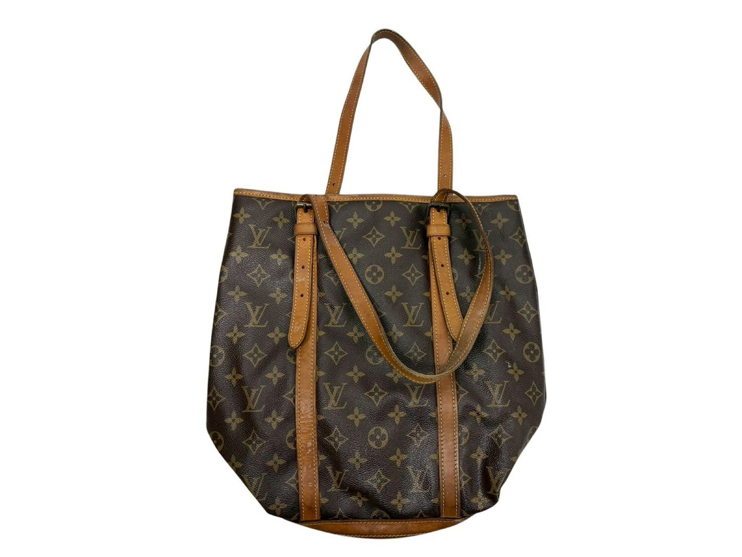 LOUIS VUITTON Monogram Bucket GM Tote Bag