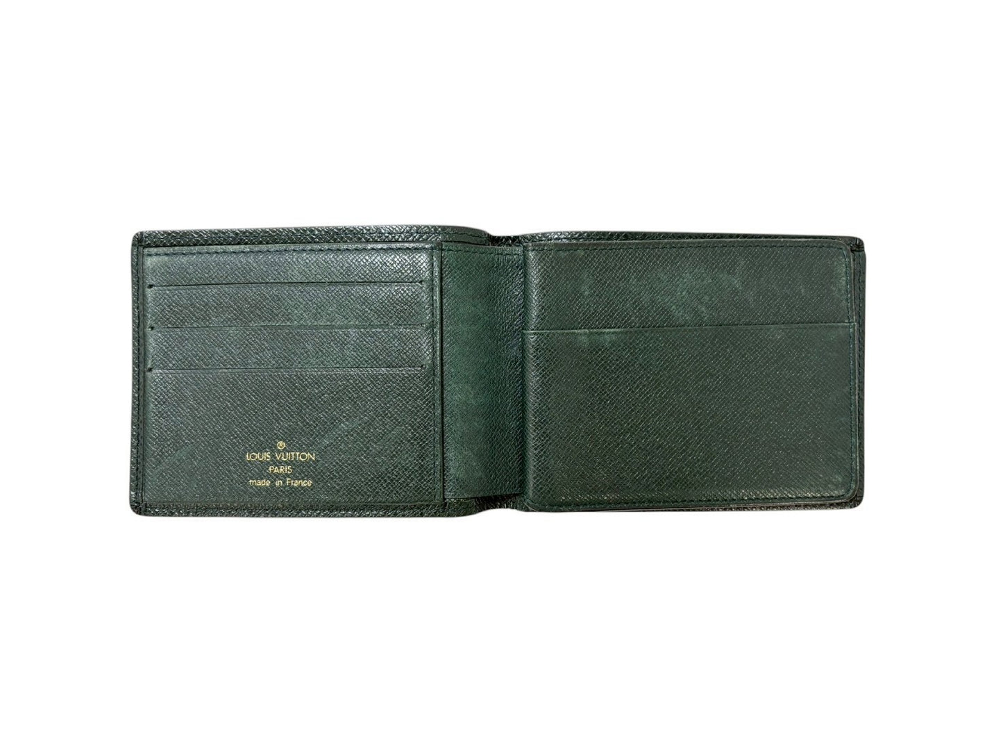 LOUIS VUITTON Porte-Bie Carte Credit Green Wallet