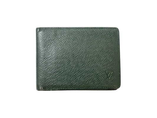 LOUIS VUITTON Porte-Bie Carte Credit Green Wallet