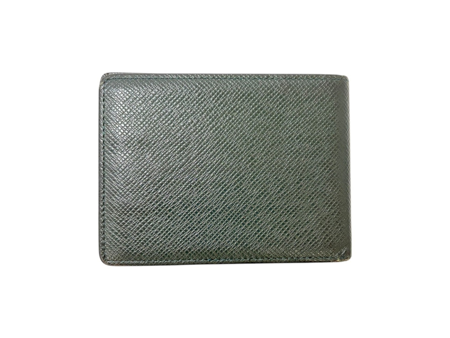 LOUIS VUITTON Porte-Bie Carte Credit Green Wallet