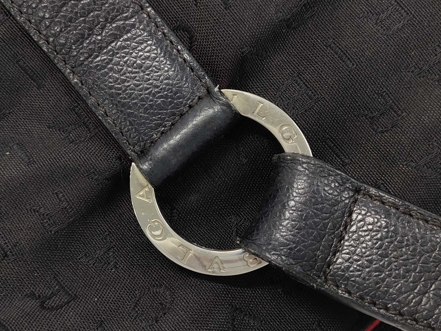 BVLGARI Canvas Logomania Tote Bag