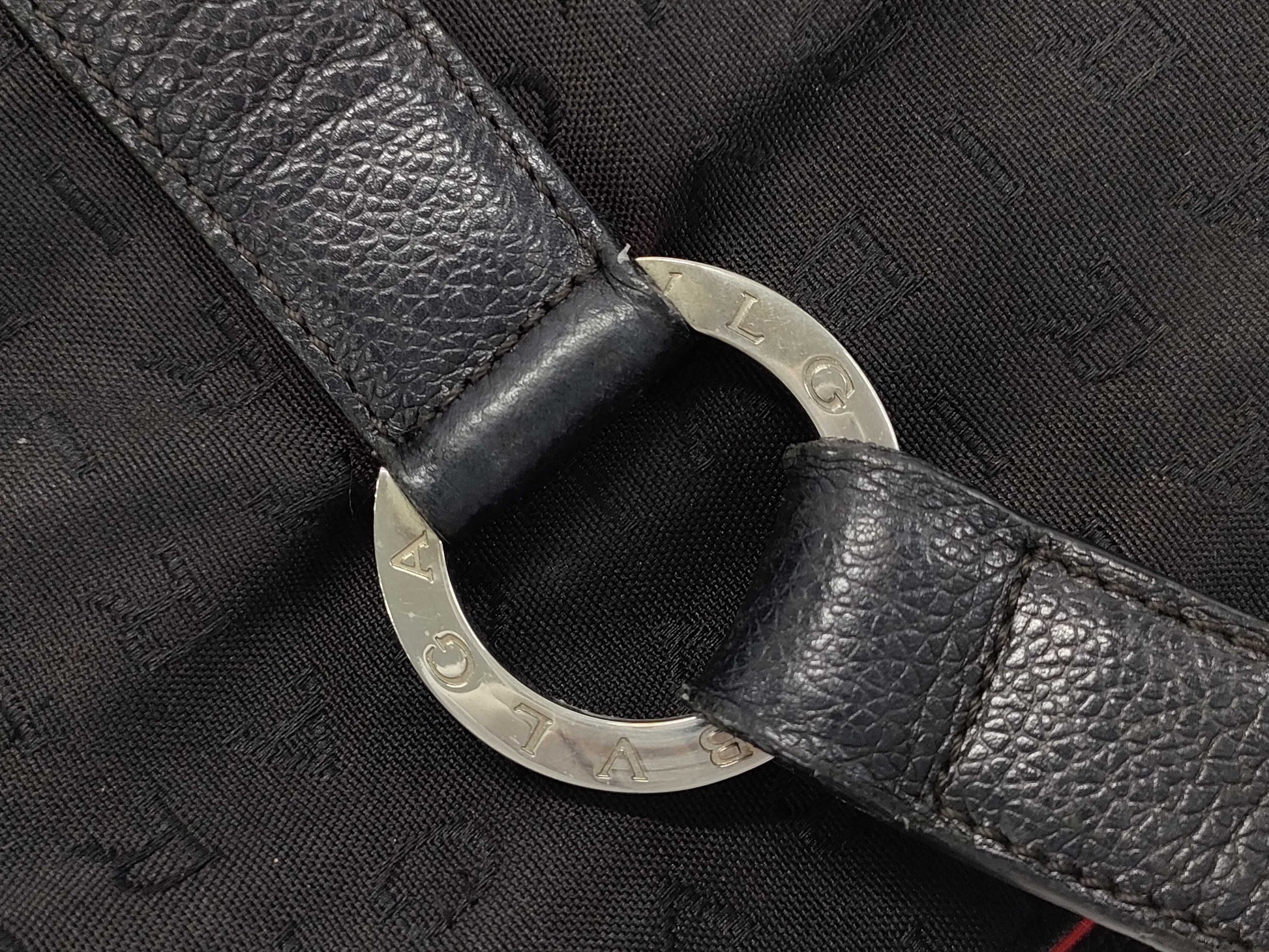 BVLGARI Canvas Logomania Tote Bag