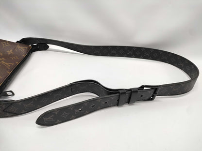 LOUIS VUITTON LV Messenger Rubber Shoulder Bag