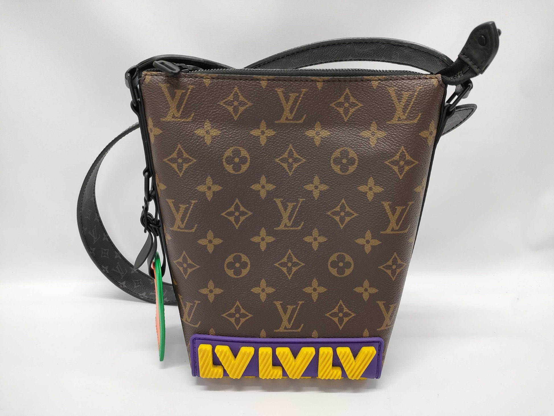 LOUIS VUITTON LV Messenger Rubber Shoulder Bag