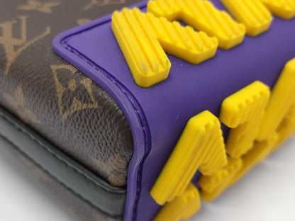 LOUIS VUITTON LV Messenger Rubber Shoulder Bag