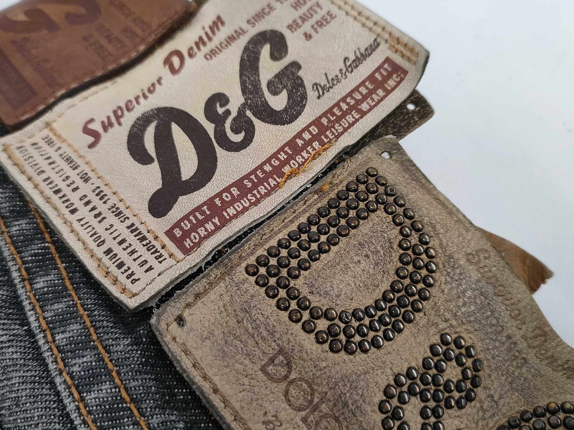 D&G denim gray pants size 38