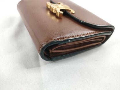 CELINE Small Flap Wallet Tri-fold Wallet