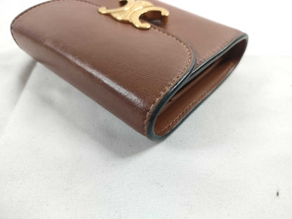 CELINE Small Flap Wallet Tri-fold Wallet