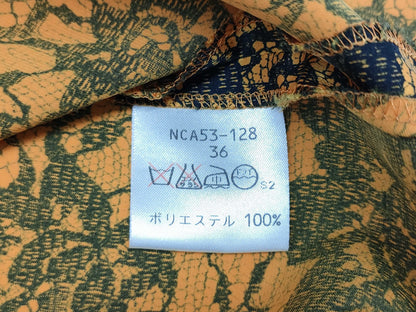 Yves Saint Laurent Color Shirt, Cut and Sewn, Floral Print, Size 36, Top