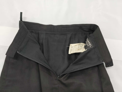 CHANEL Skirt Black Size 34 Skirt