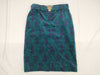 FENDI Vintage Green Skirt with Belt, Size 42