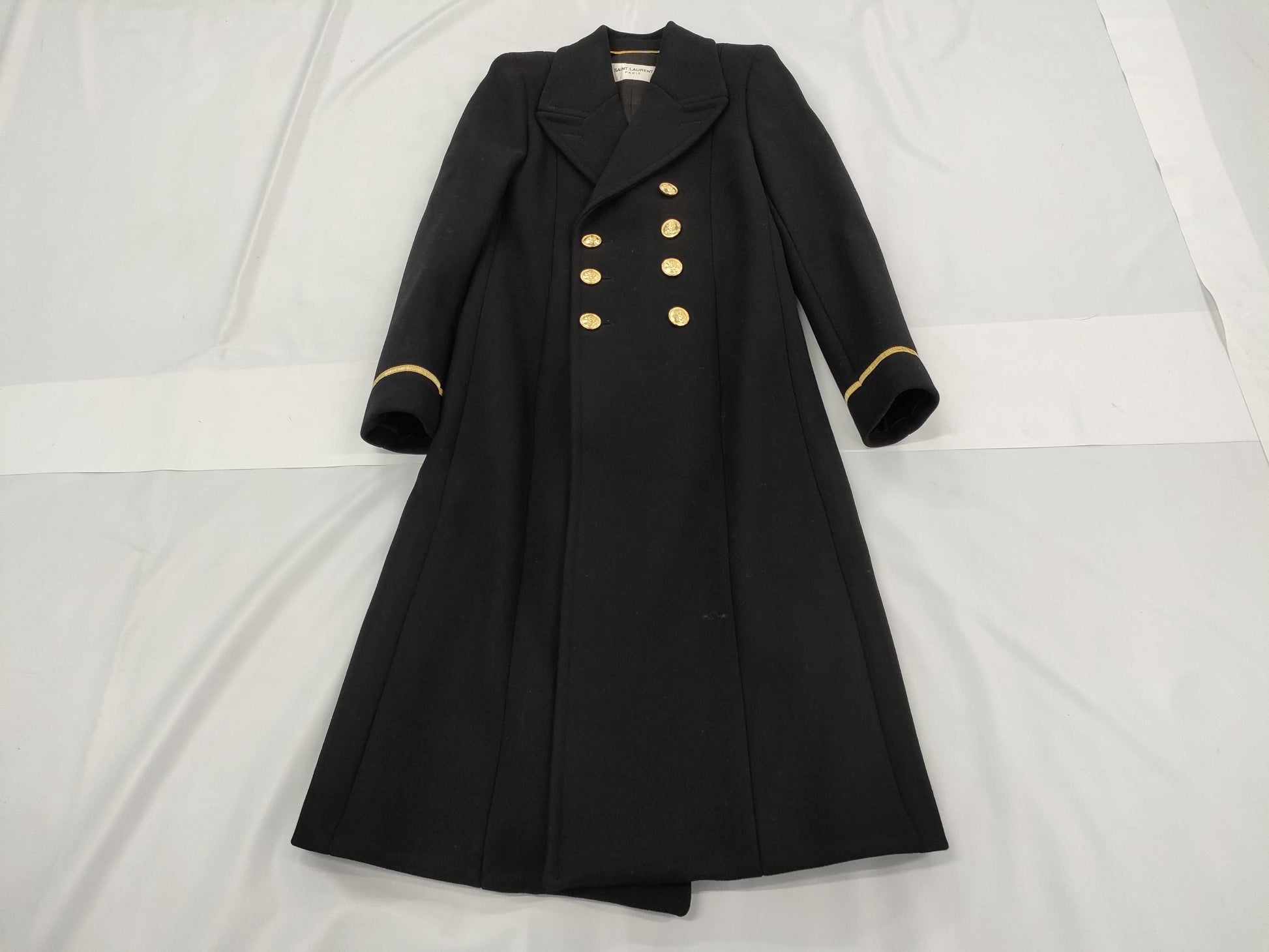SAINT LAURENT Military Coat Size F34 Coat