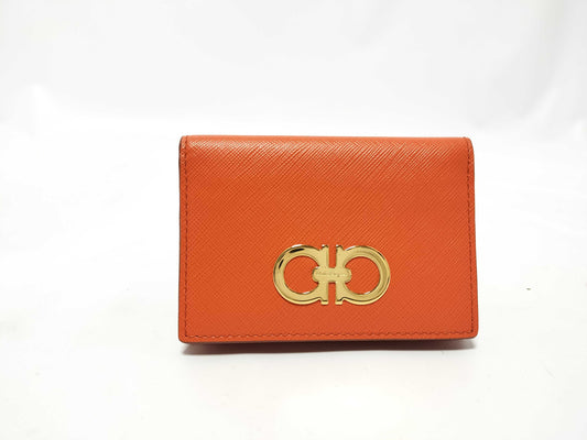 Salvatore Ferragamo Card Case, Card Case, Pass Case, Business Card Case