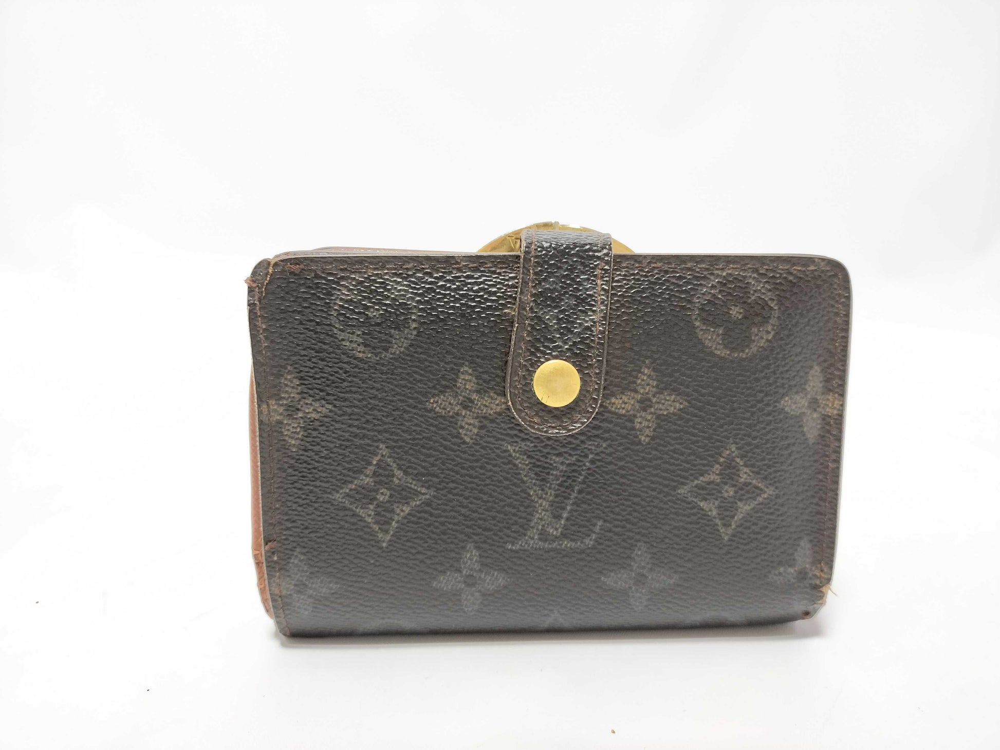 LOUIS VUITTON Monogram LV Porte Monnaie Viennois Wallet