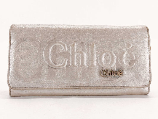 Chloe wallet logo wallet