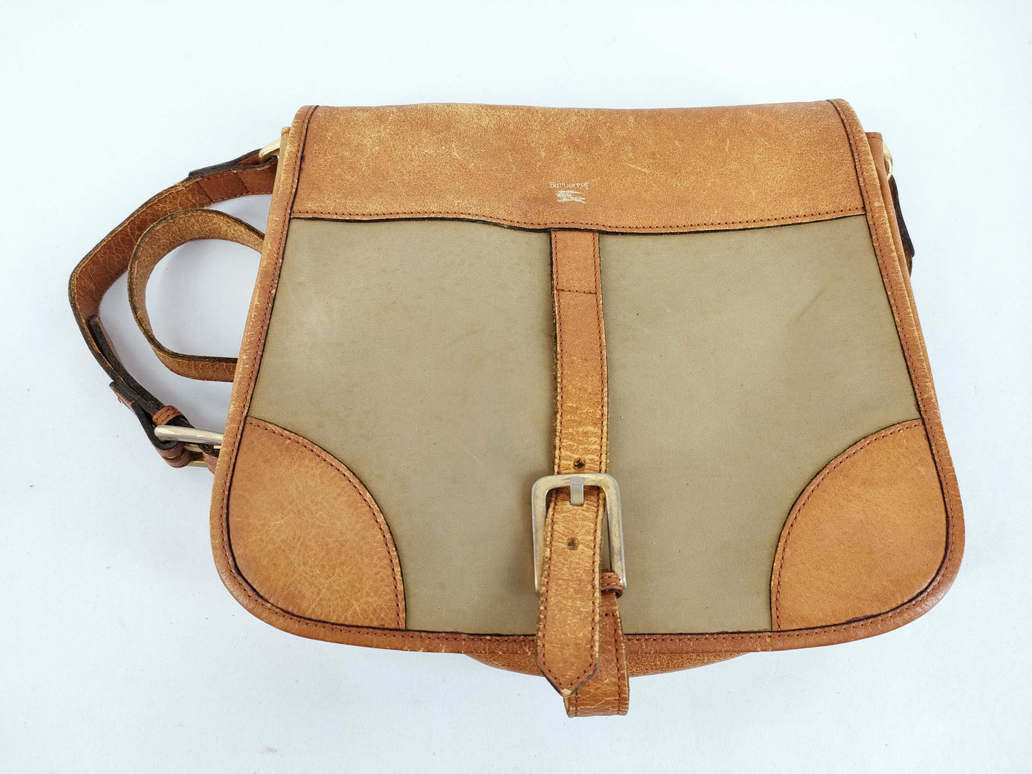 BURBERRY Shoulder Bag with Nova Check Interior