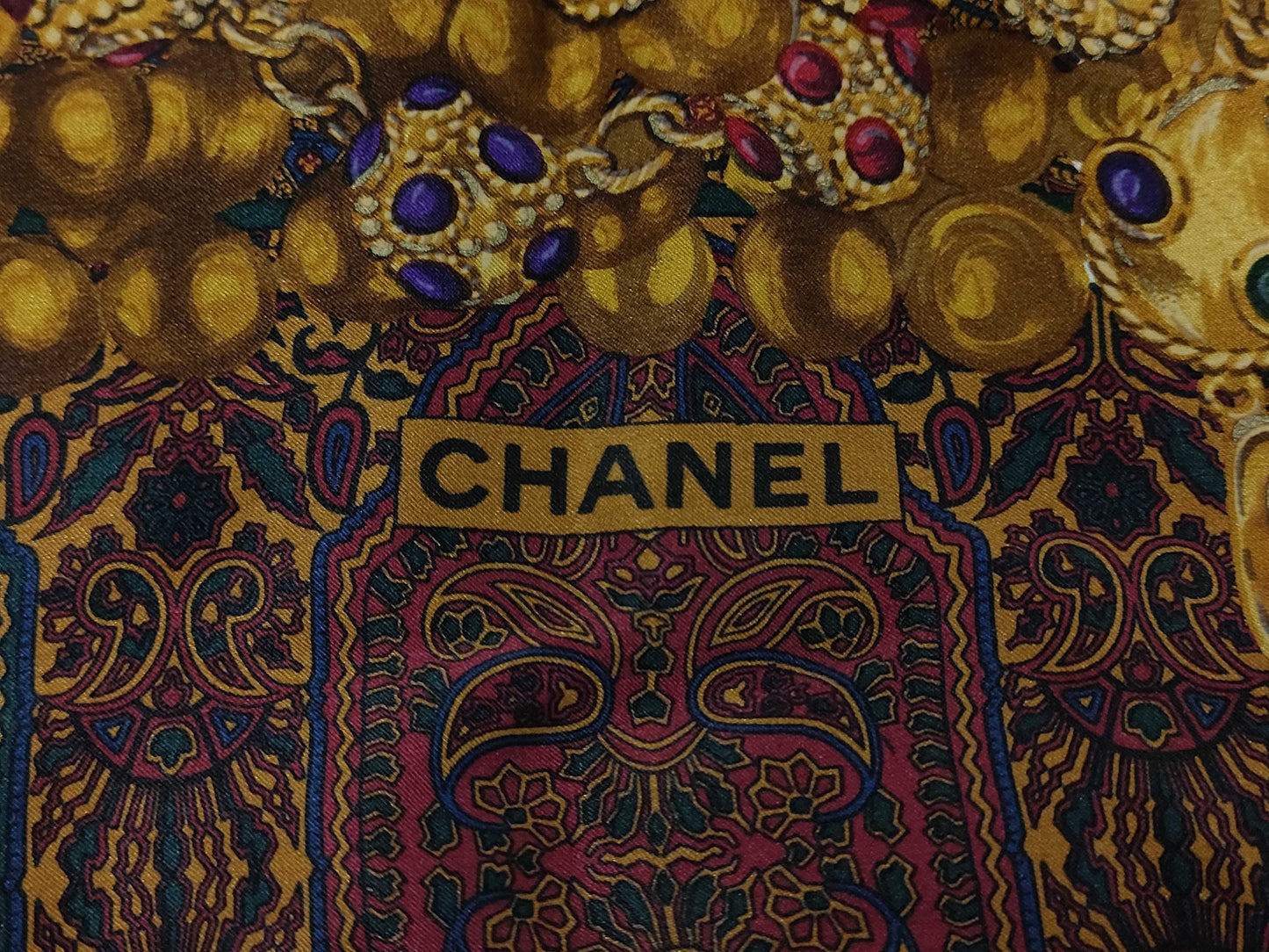 CHANEL Silk Scarf