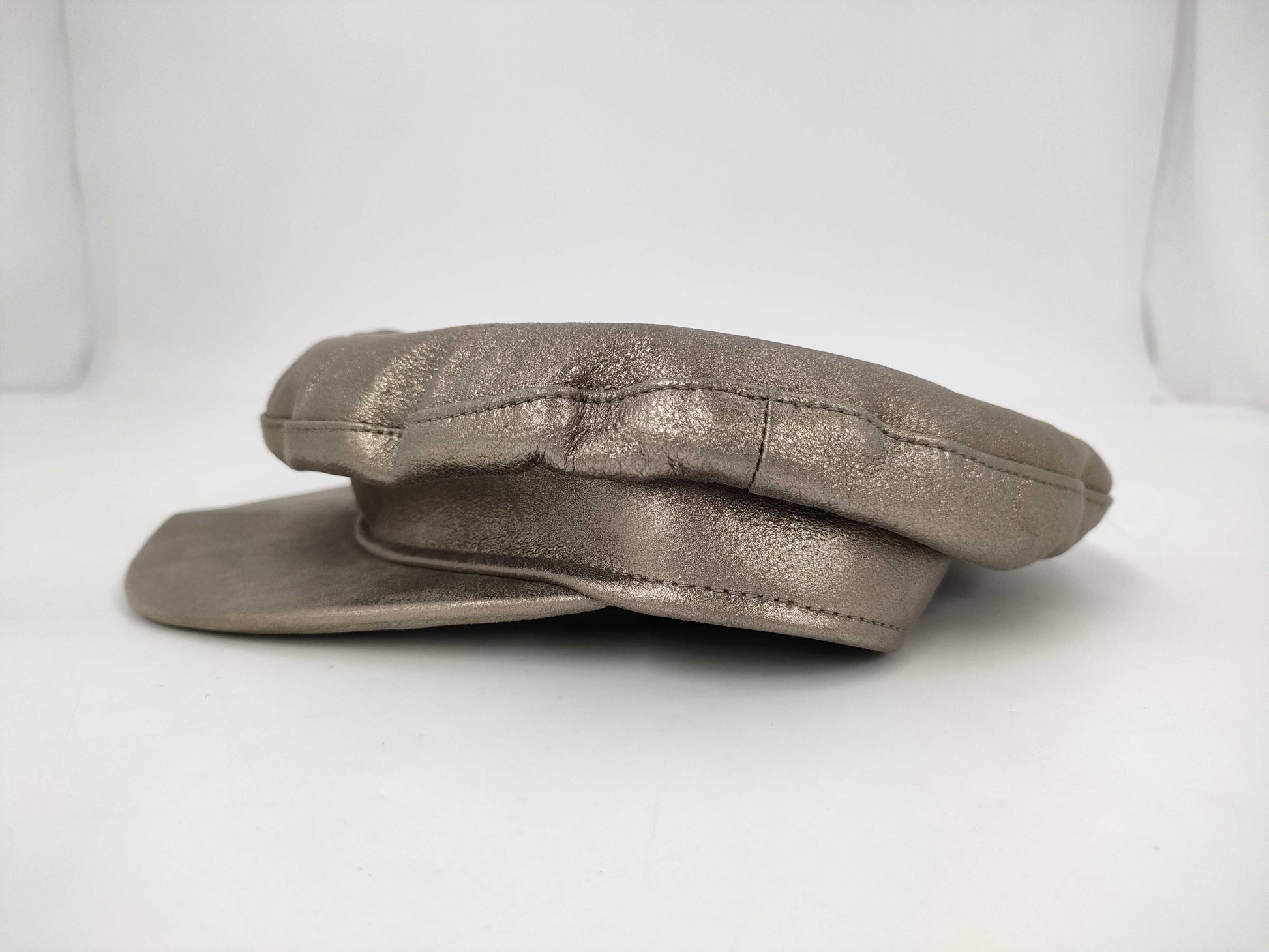 HERMES Casquette Lambskin Bronze Other Accessories