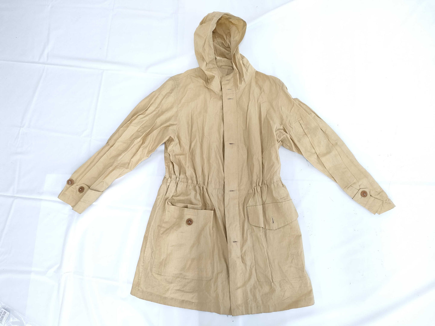 Ferragamo Gancini Long Coat Men's Size 50 Coat