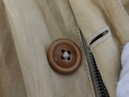 Ferragamo Gancini Long Coat Men's Size 50 Coat