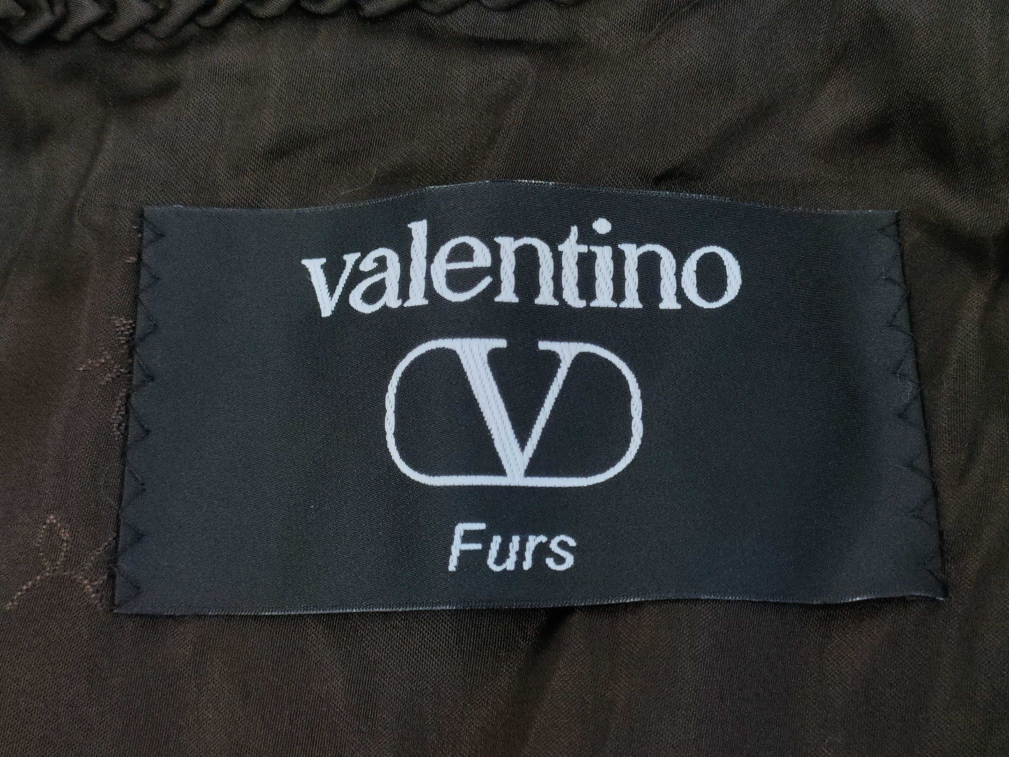 Valentino mink fur coat