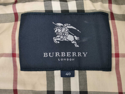 BURBERRY Nova Check Long Coat Size 40 Coat