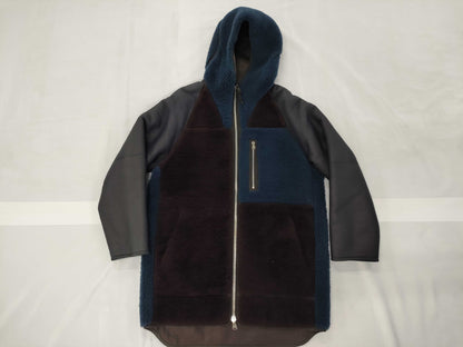 LOUIS VUITTON Reversible Mouton Jacket, Size 48
