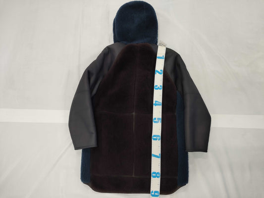 LOUIS VUITTON Reversible Mouton Jacket, Size 48