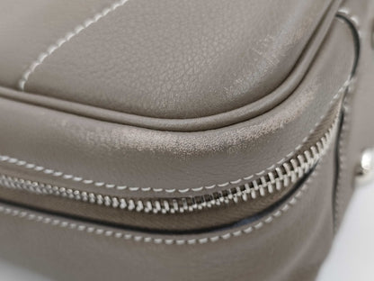 HERMES Victoria II 40 Etoupe Handbag