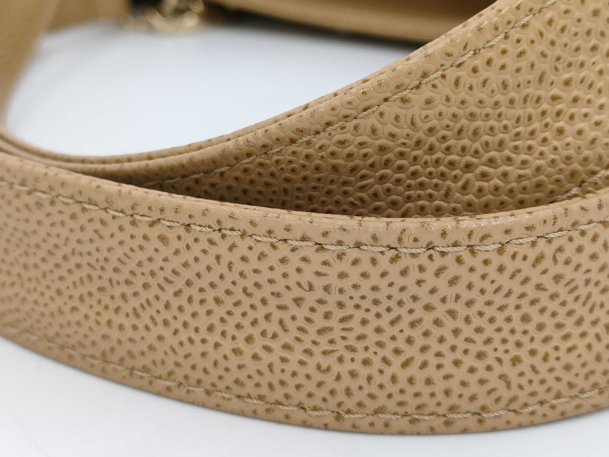 CHANEL Turnlock Caviar Leather Tote Bag with G Hardware, No. 7