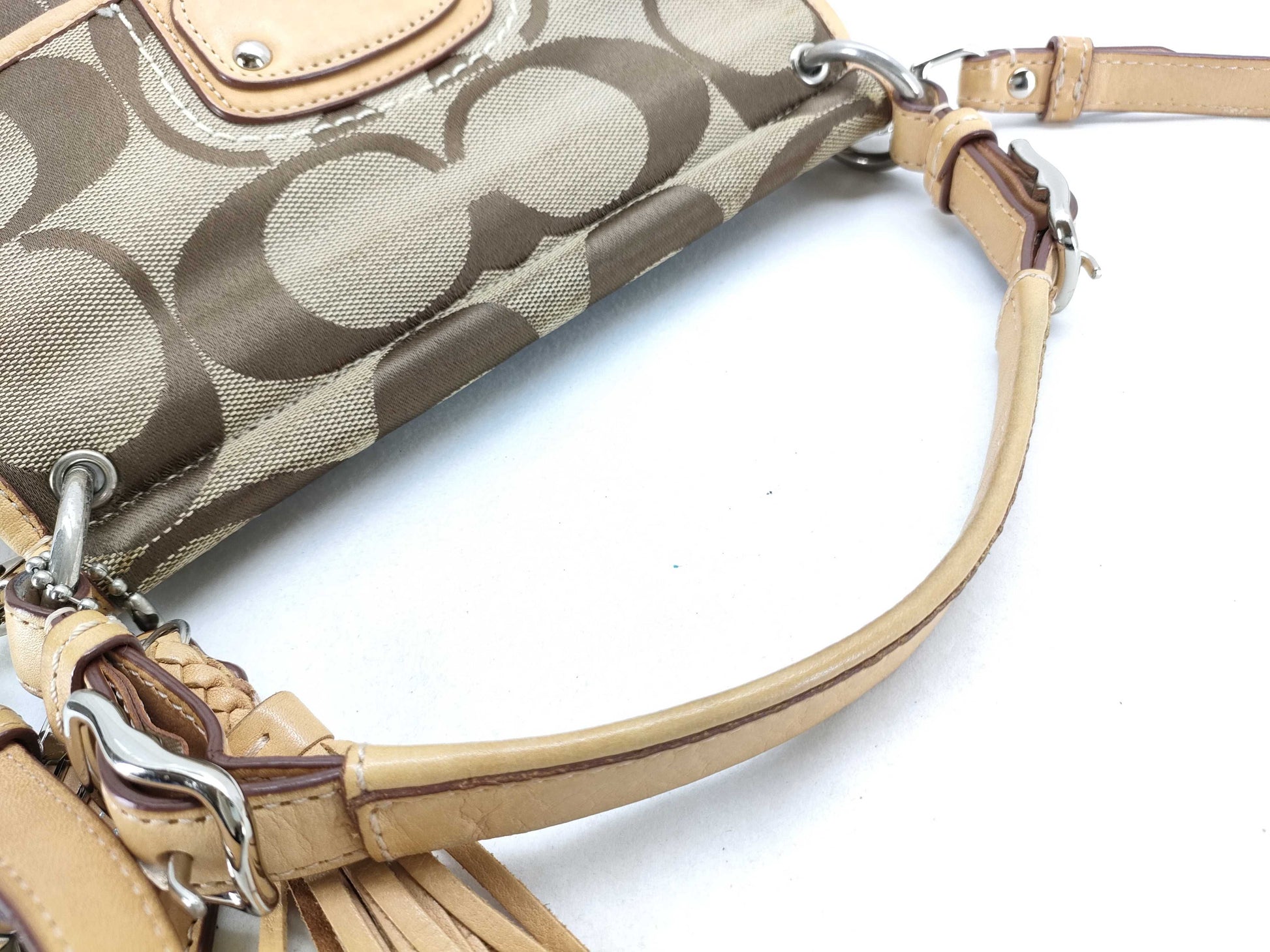 COACH Signature Coach Signature Shoulder Bag Handbag