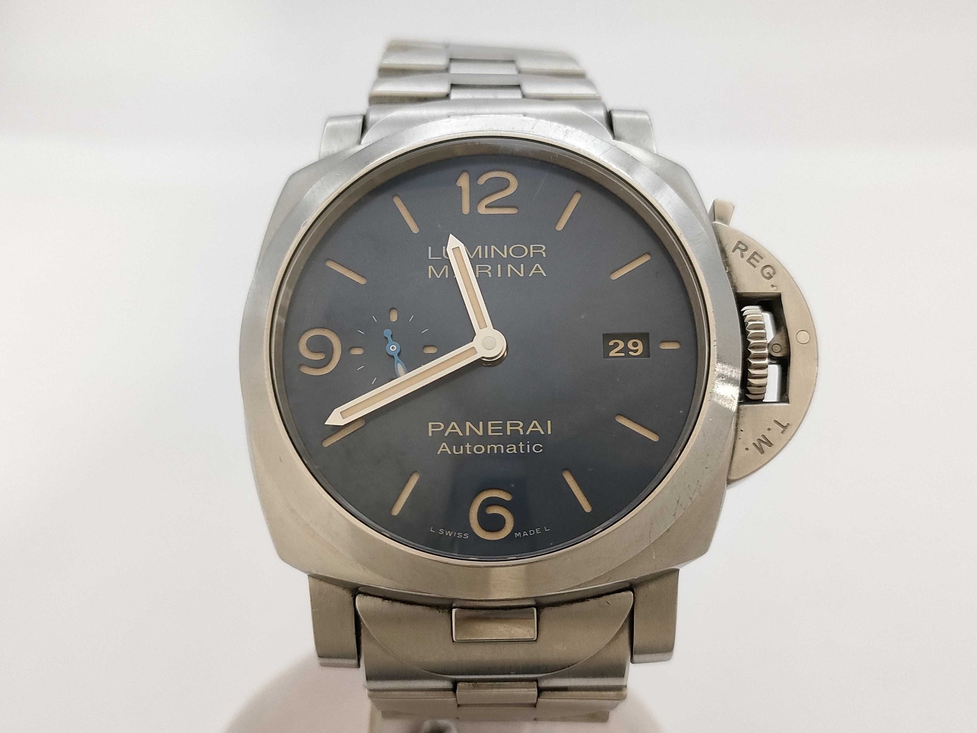 PANERAI Luminor Marina PAM01058 OP7269BB1957838 Automatic Blue Dial Men's Watch