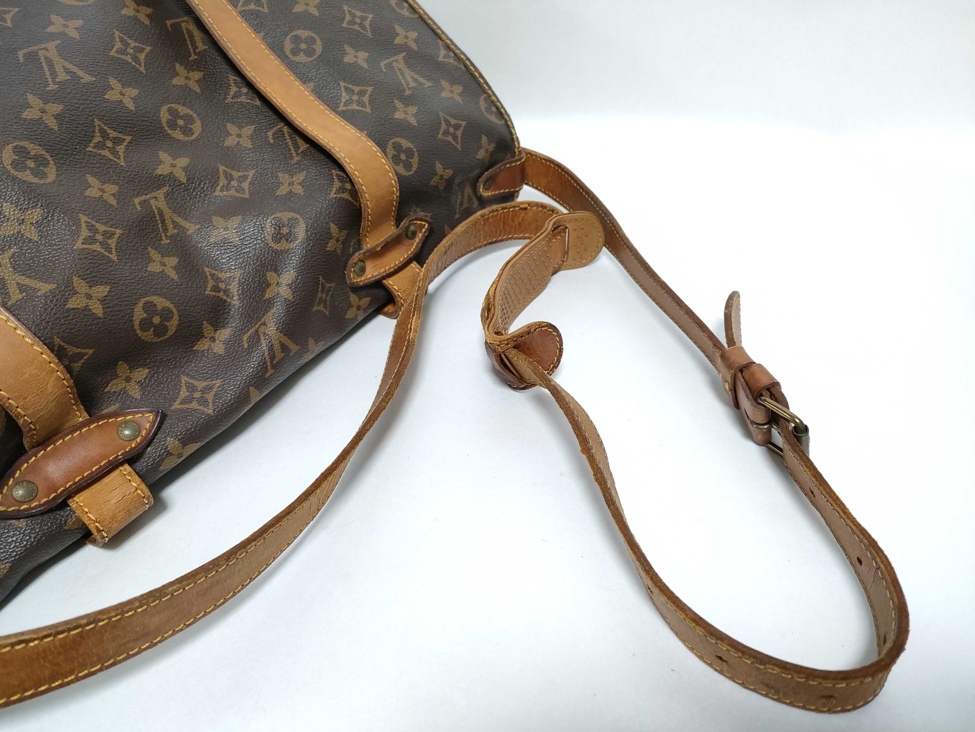 LOUIS VUITTON Monogram Saumur Shoulder Bag