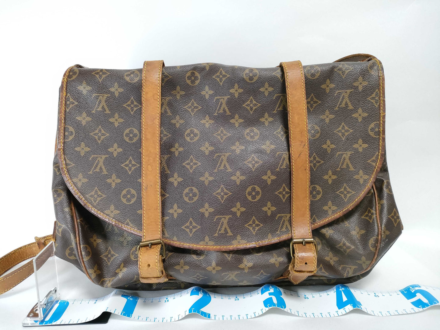 LOUIS VUITTON Monogram Saumur Shoulder Bag
