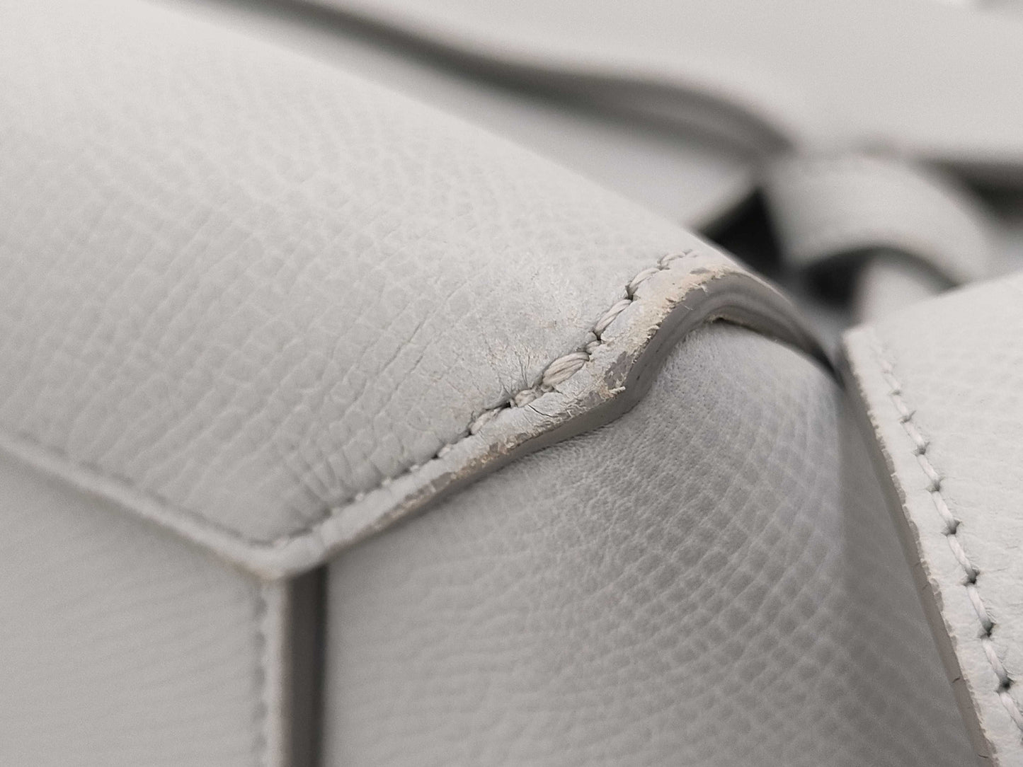 CELINE Belt Bag 2-Way Handbag Light Blue Handbag