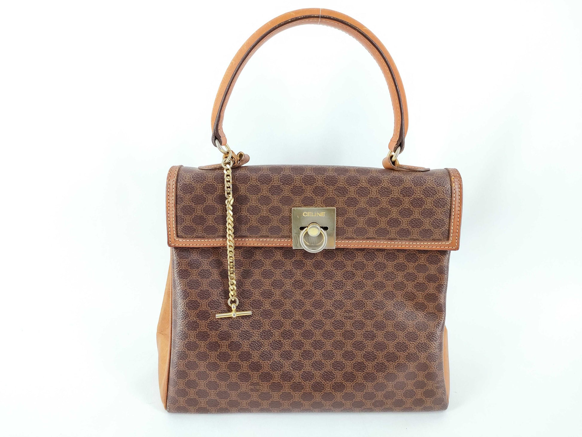 CELINE Macadam One-Handle Bag Handbag