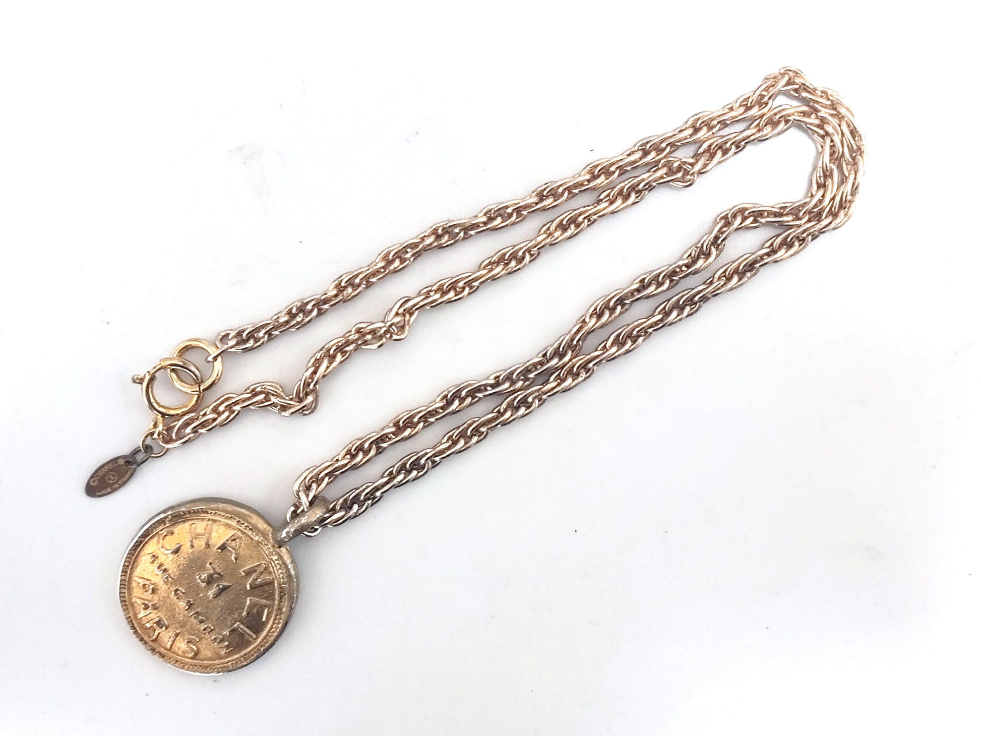 CHANEL Cambon Necklace Necklace